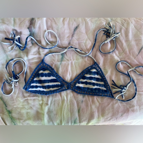 Acacia Swimwear Pacific Tides Andy Crotchet Bikini Top - Picture 2 of 5